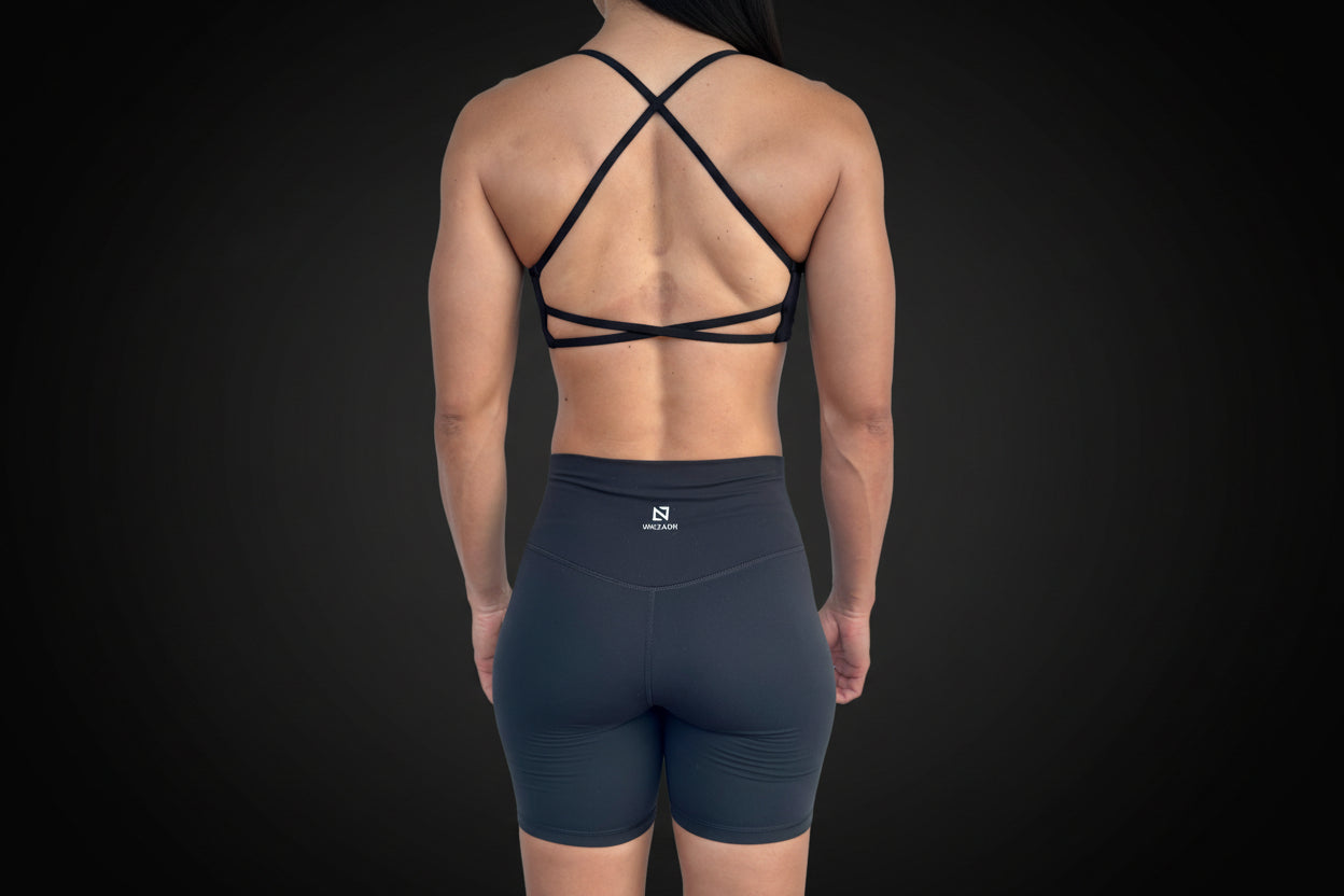Bras Open Back Black