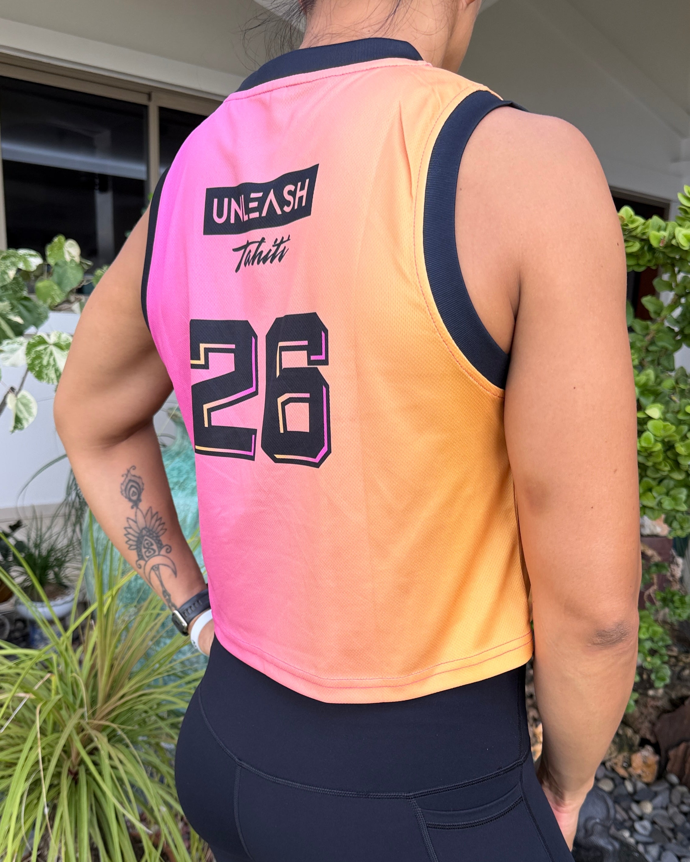 Jersey 26 Crop Woman