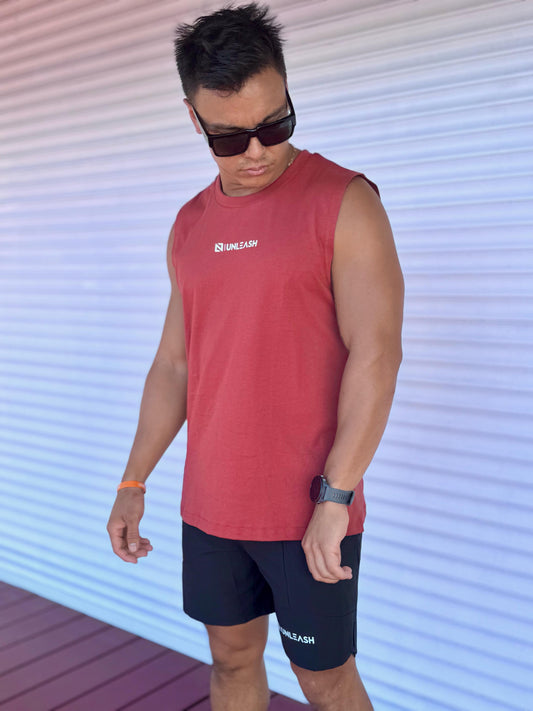 Tank Casual Red