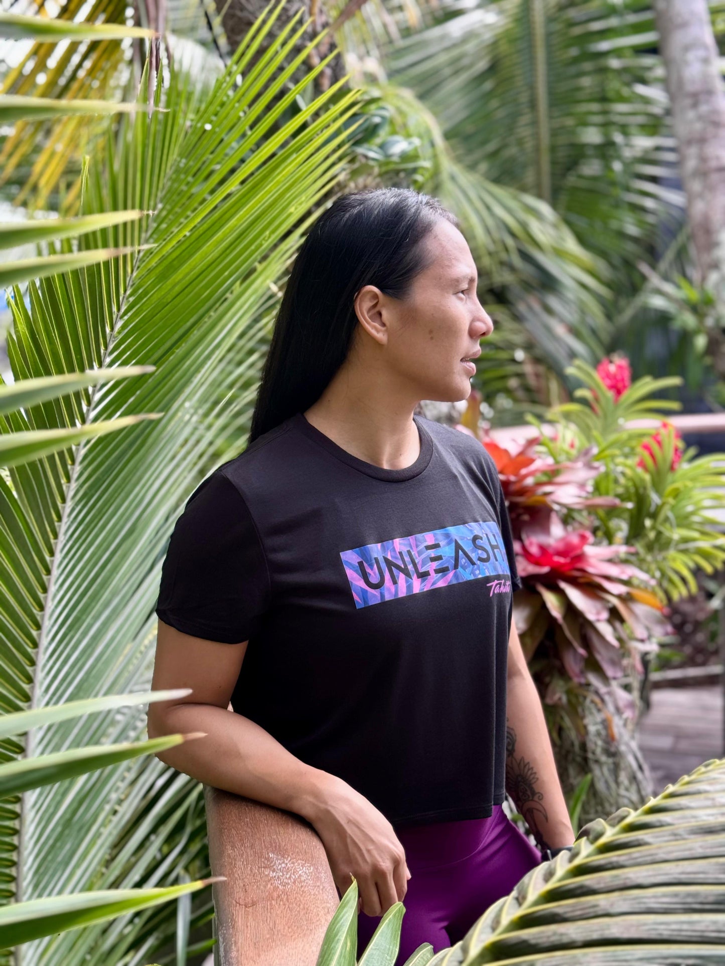Crop top Unleash Tahiti