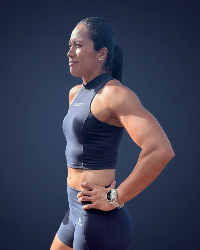 Bras Classic High Neck Navy