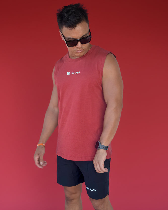 Tank Casual Red